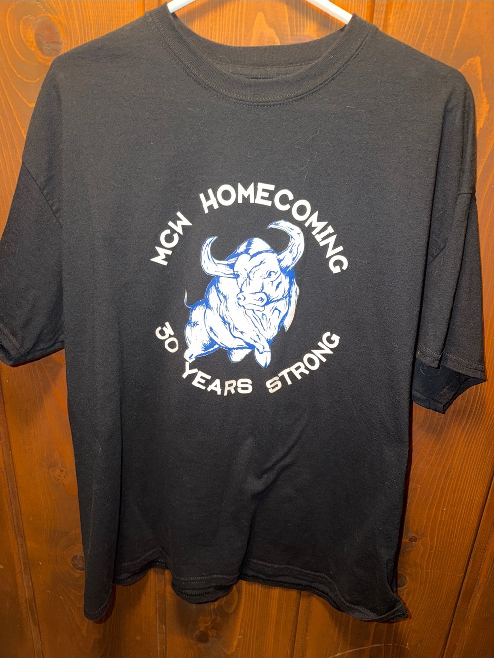 Gildan Black Crewneck T-Shirt MCW 30th Anniversary Homecoming